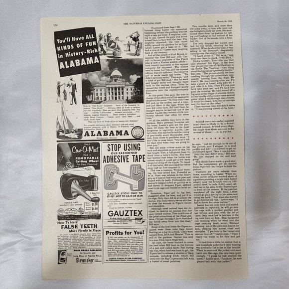 Swank advertising vintage print ad mens cuff links 1955 - Picture 3 of 6